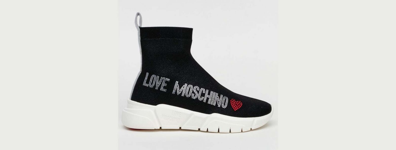 Брендовые кроссовки Love Moschino