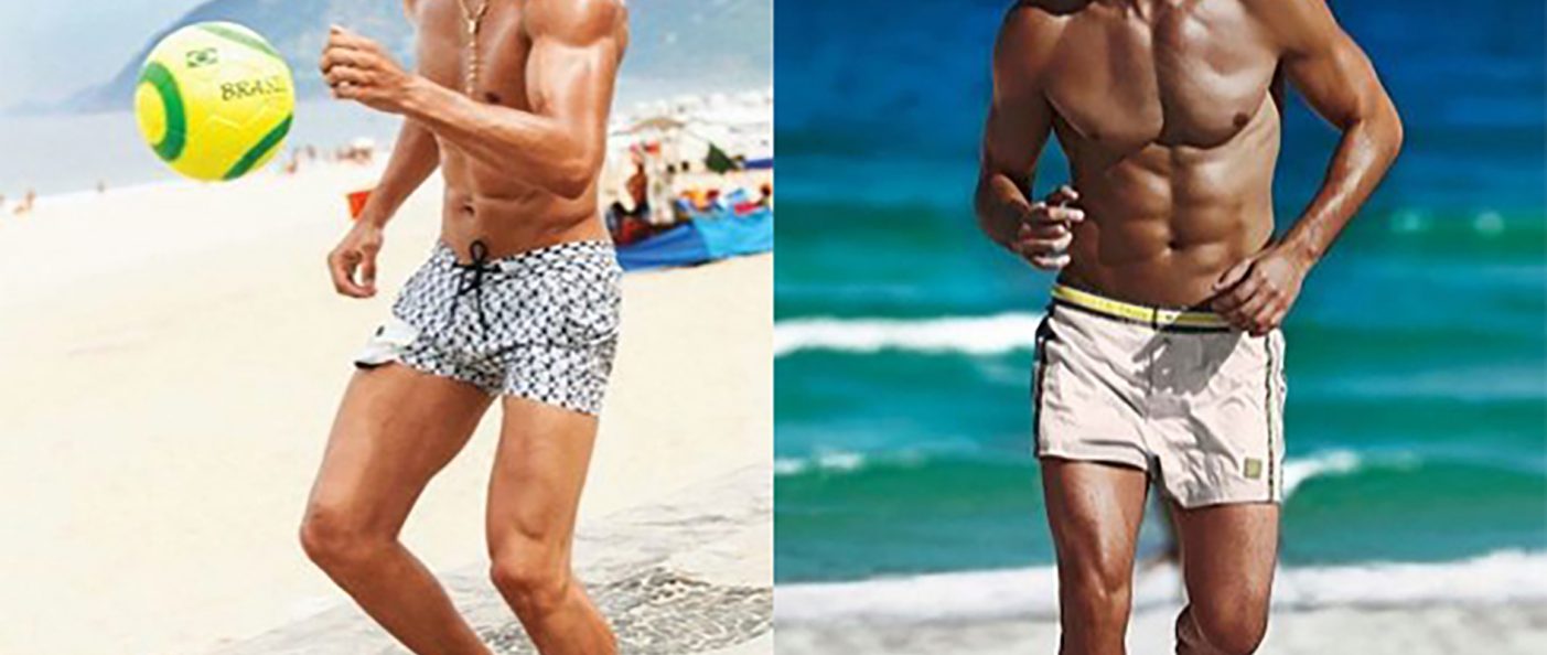 мужские пляжные шорты