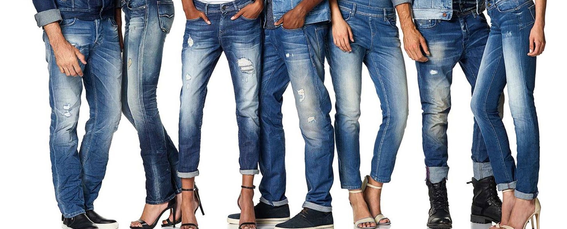 мужские высокие джинсы