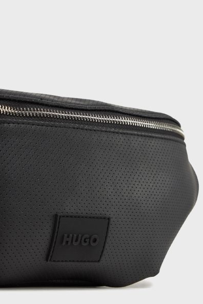 Чоловіча чорна бананка з логотипом