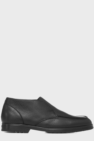 Чоловічі шкіряні черевики з утепленням фото 0 Чоловічі шкіряні черевики з утепленням