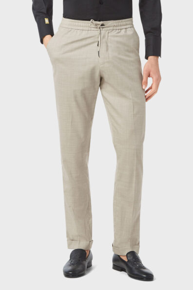 Мужские светлые зауженные брюки фото 0 Мужские светлые зауженные брюки