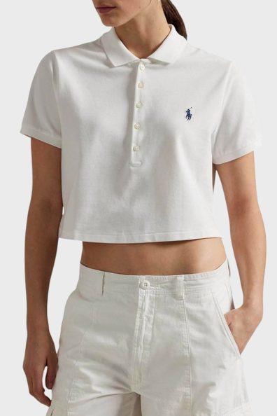 Жіночий топ з вишитим логотипом фото 0 Жіночий топ з вишитим логотипом