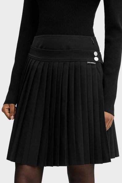 Плісирована коротка спідниця фото 0 Плісирована коротка спідниця