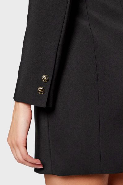 Жіноче чорне плаття-піджак