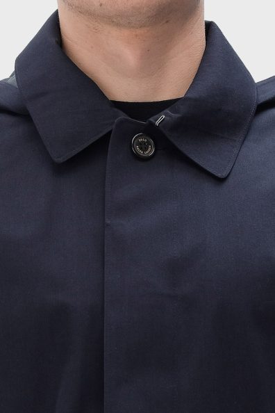 Мужской темно-синий плащ фото 2 Мужской темно-синий плащ