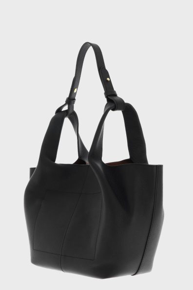 Женский шопер черного цвета фото 3 Женский шопер черного цвета