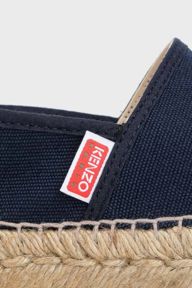 Сині чоловічі еспадрильї з тигром фото 3 Сині чоловічі еспадрильї з тигром