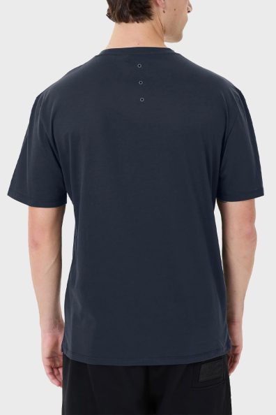 Мужская синяя футболка с логотипом