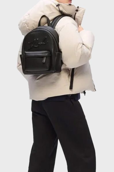 Чорний маленький рюкзак фото 1 Чорний маленький рюкзак