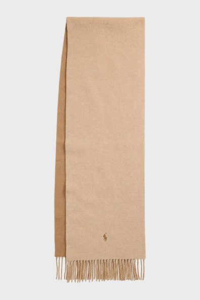 Жіночий шарф коричневого кольору фото 0 Жіночий шарф коричневого кольору