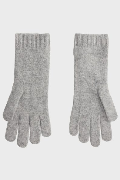 Серые шерстяные перчатки фото 1 Серые шерстяные перчатки