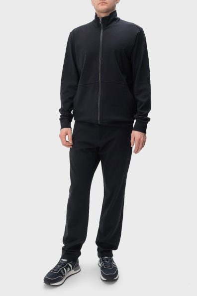 Спортивний костюм чорного кольору фото 0 Спортивний костюм чорного кольору
