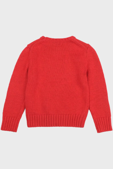 Детский свитер с рисунком мишки фото 1 Детский свитер с рисунком мишки