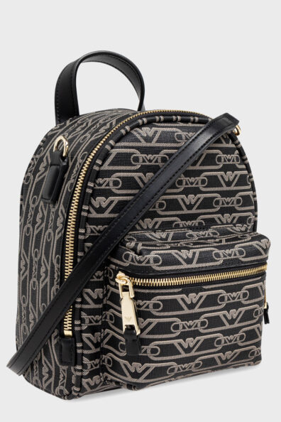 Маленький рюкзак с брендовым принтом фото 4 Маленький рюкзак с брендовым принтом