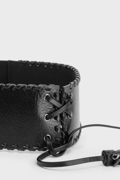 Жіночий ремінь шкіряний на талію