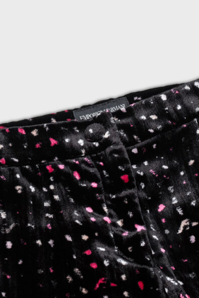 Детские брюки в разноцветную краску