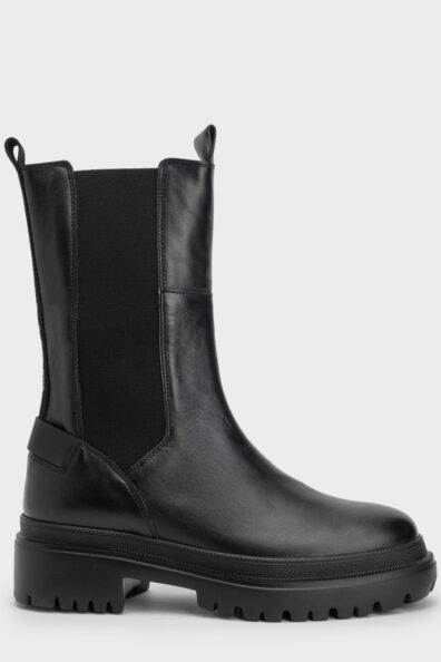 Високі жіночі челсі з логотипом ззаду фото 0 Високі жіночі челсі з логотипом ззаду