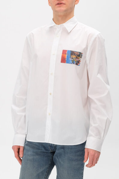 Мужская рубашка с рисунком