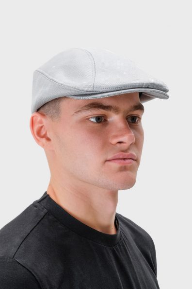 Мужская серая кепка с логотипом