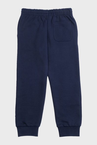 Дитячі темно-сині спортивні штани фото 1 Дитячі темно-сині спортивні штани