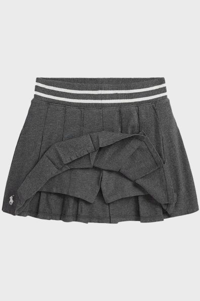 Дитяча сіра спідниця-шорти фото 2 Дитяча сіра спідниця-шорти