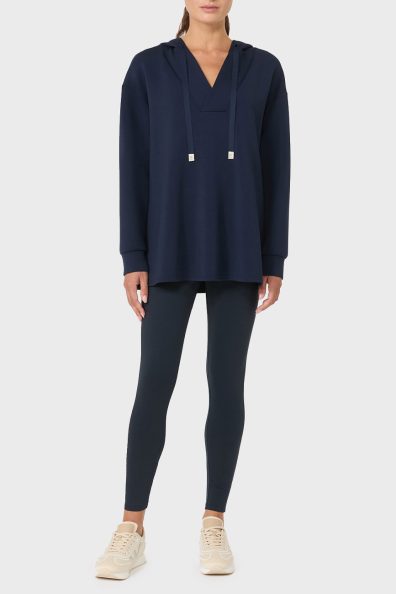 Женская темно-синяя олимпийка фото 4 Женская темно-синяя олимпийка