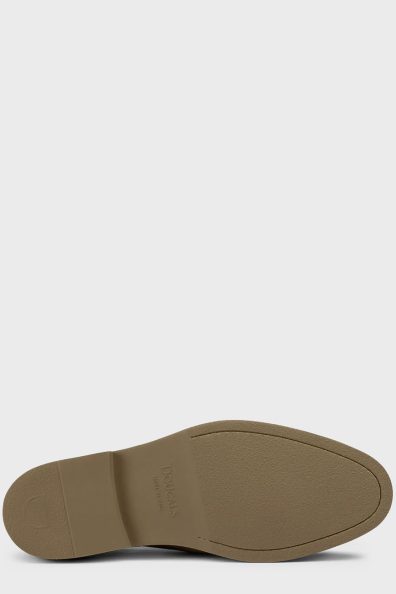 Мужские замшевые лоферы в коричневом цвете