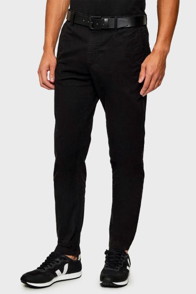Черные легкие котоновые брюки
