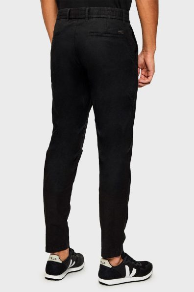 Черные легкие котоновые брюки