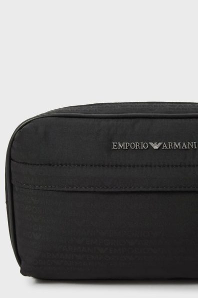 Мужская черная косметическая сумка фото 2 Мужская черная косметическая сумка