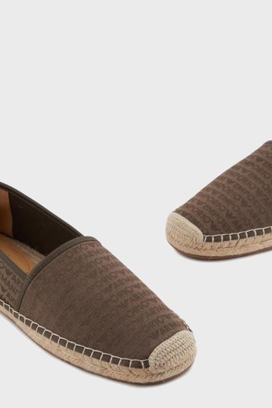 Чоловічі коричневі еспадрільї з принтом фото 4 Чоловічі коричневі еспадрільї з принтом