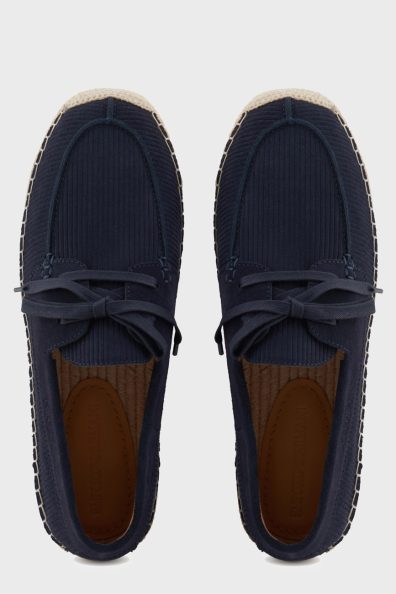 Чоловічі еспадрильї синього кольору фото 3 Чоловічі еспадрильї синього кольору