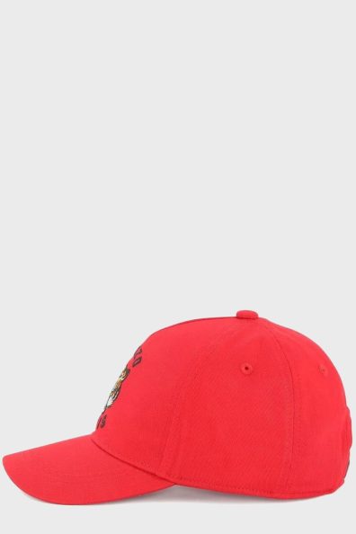 Дитяча червона кепка з малюнком