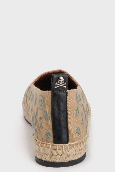 Тканинні еспадрильї з логотипами фото 2 Тканинні еспадрильї з логотипами